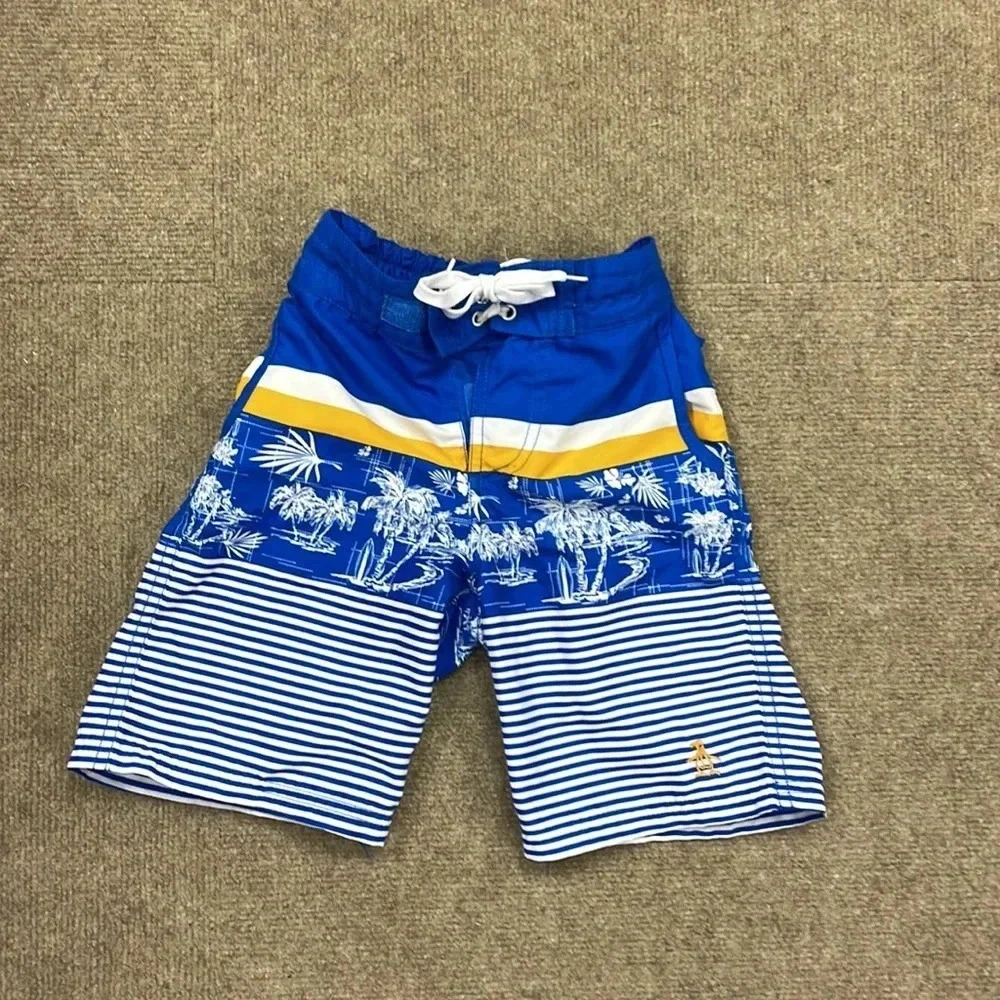 Blue‎ Penguin Swim Trunks 5